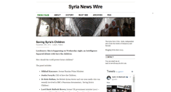 Desktop Screenshot of newsfromsyria.com